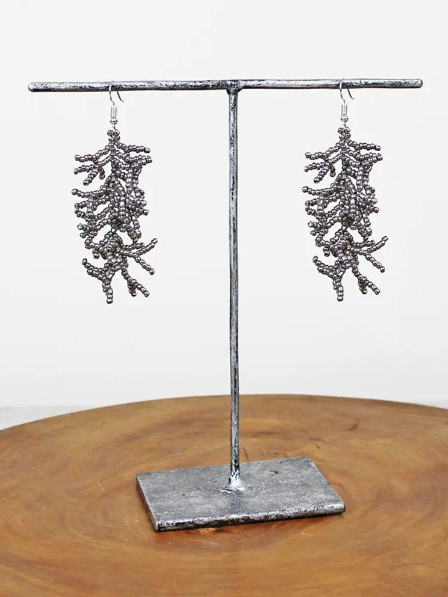 Beaded Drop Earrings