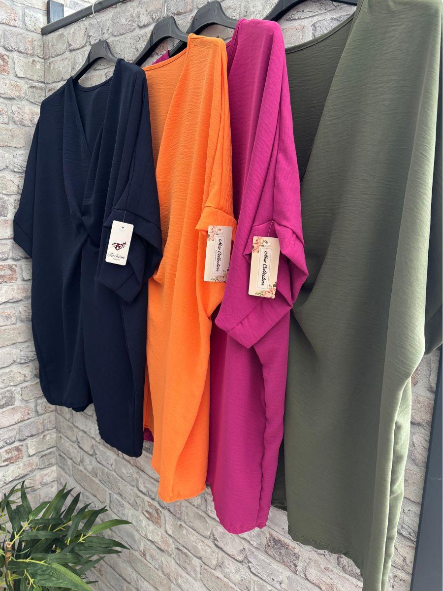 Italian Twist Knot Front Top