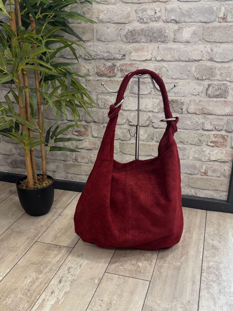 Suede Shoulder Bag