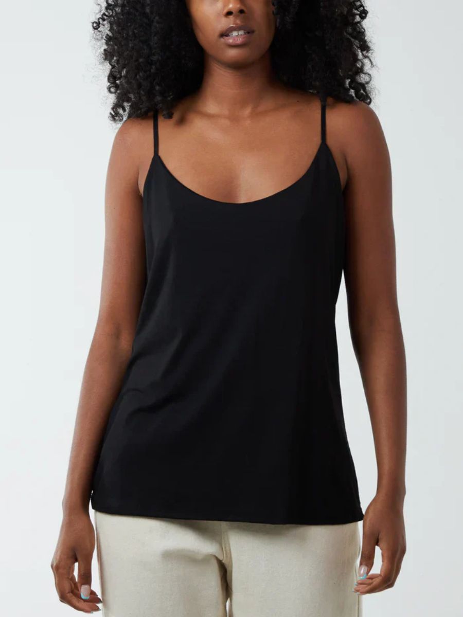 Lined Adjustable Cami Vest