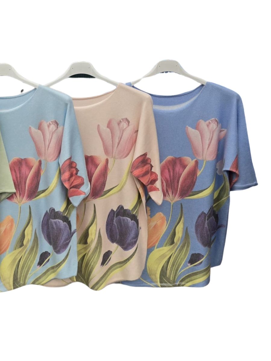 Tulip Short Sleeve Top