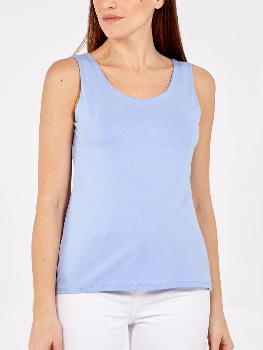 Plus Luxe Double Layer Vest Top