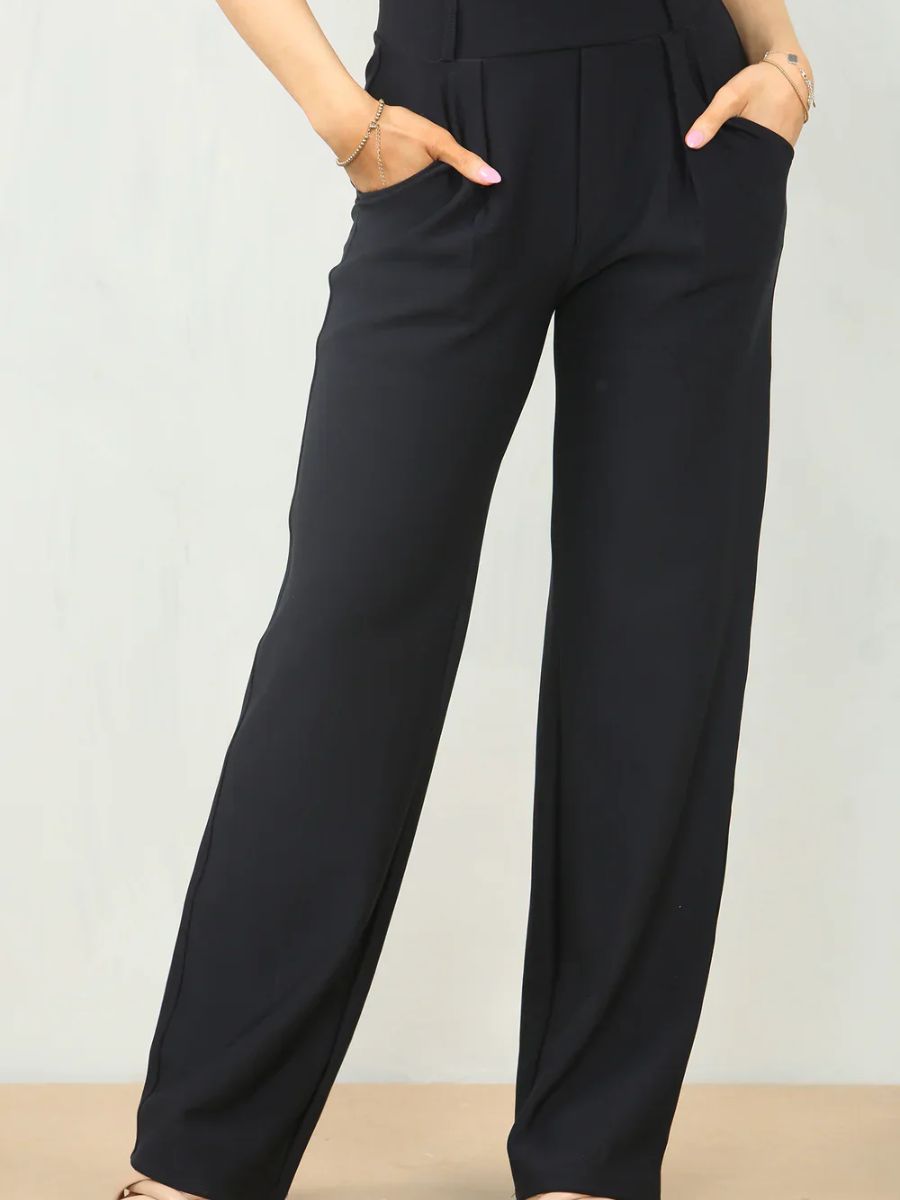 Relaxed Fit Scuba Trousers