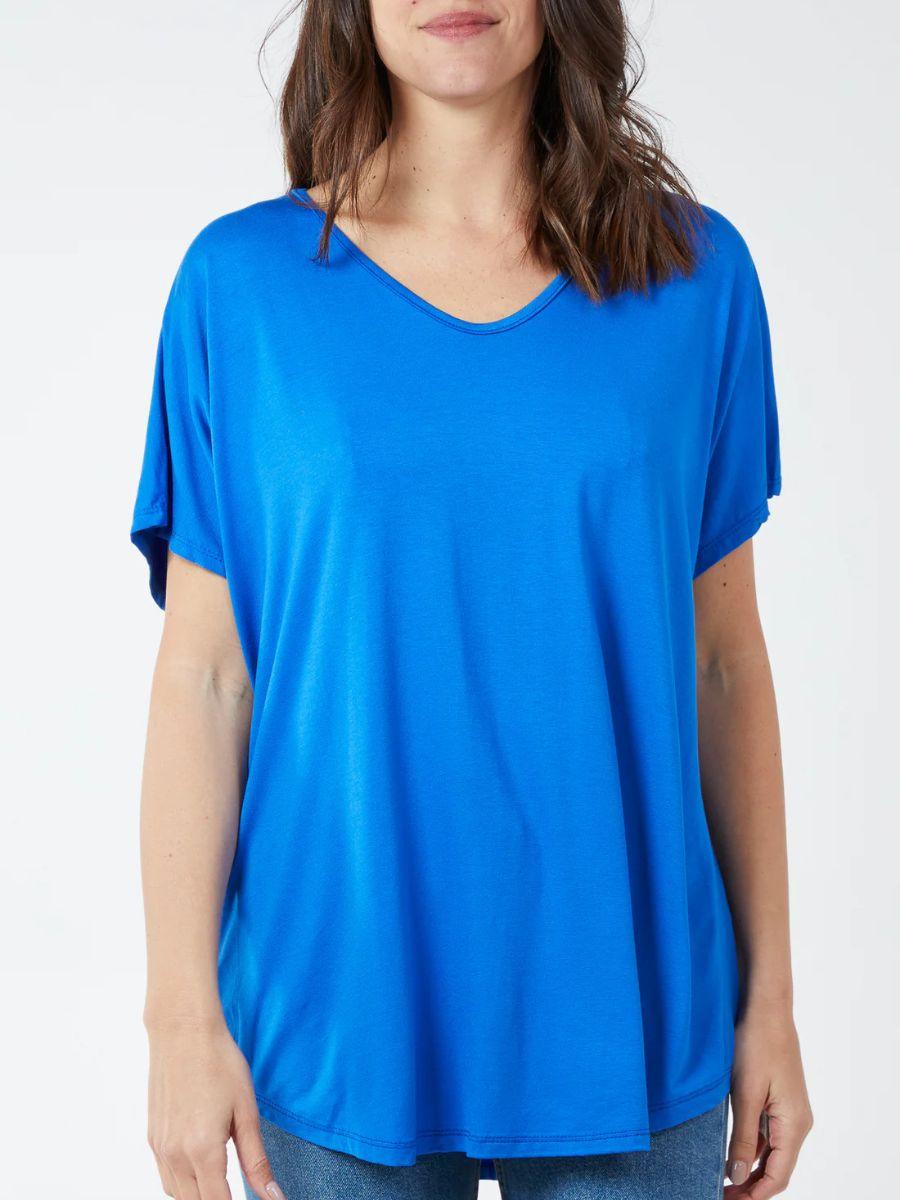 Soft VNeck Plain T-Shirt