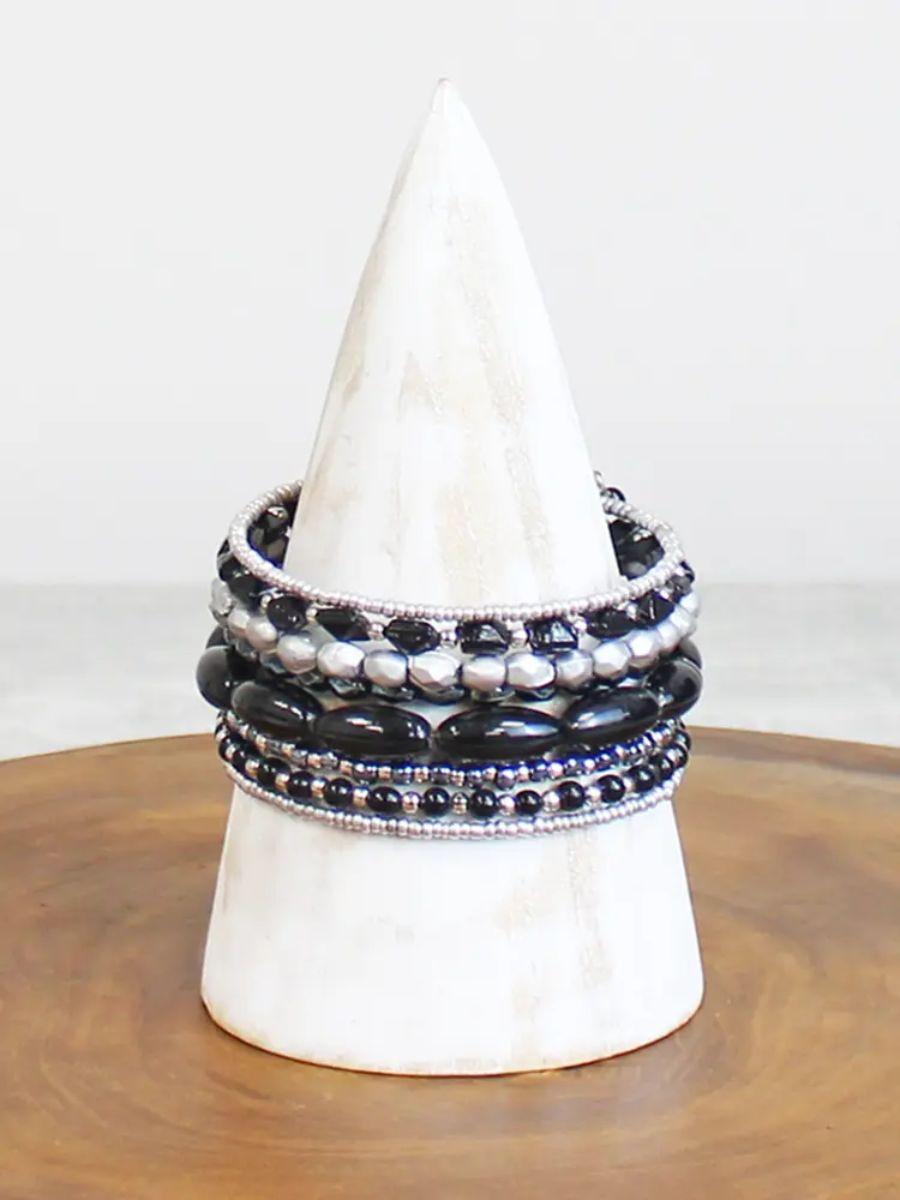 Beaded Spiral Bracelet