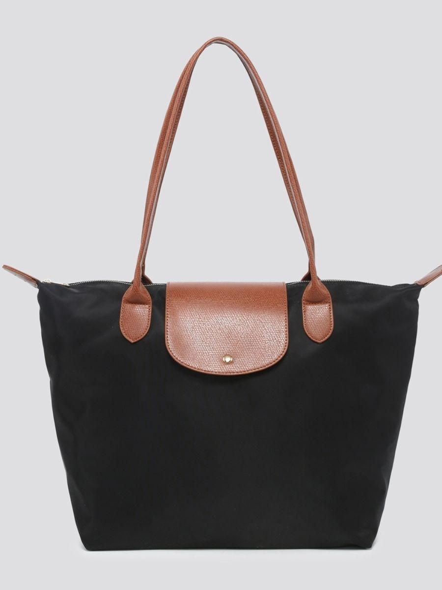 Office Style Tote Bag - Lightweight with Long Shoulder Strap