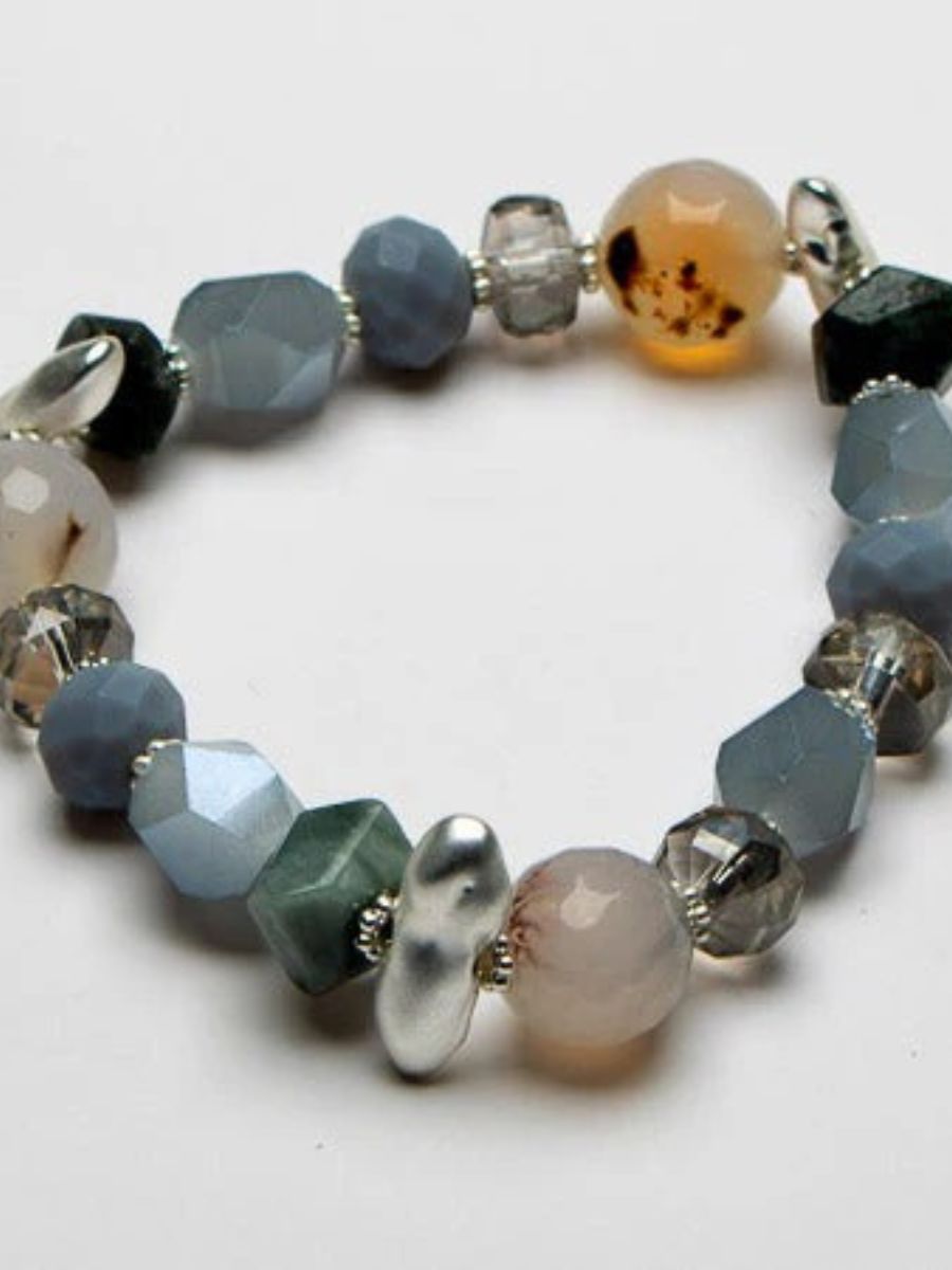 Mixed Bead Stretch Bracelet