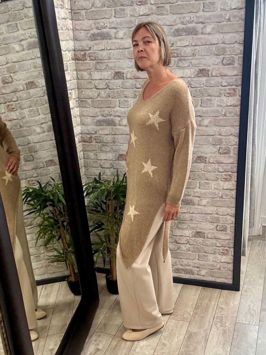 Asymmetric Star Jumper