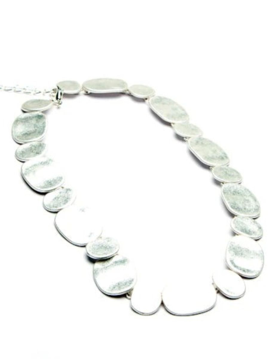 Flat Link Short Necklace