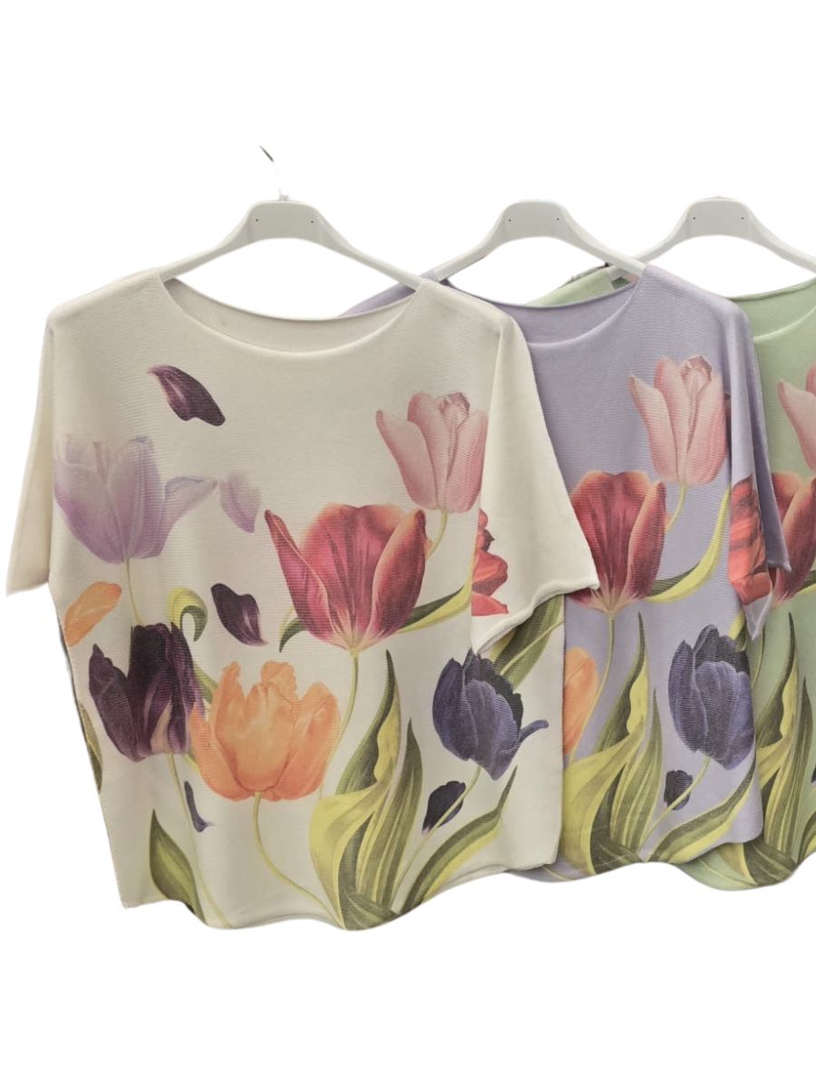 Tulip Short Sleeve Top