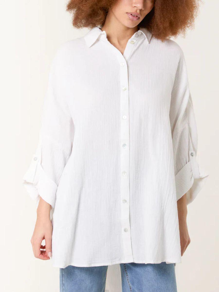 Cheesecloth Hi Low Shirt