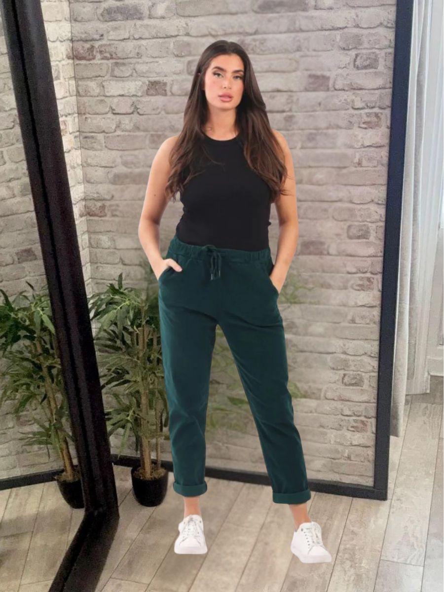 Cotton Corduroy Trousers