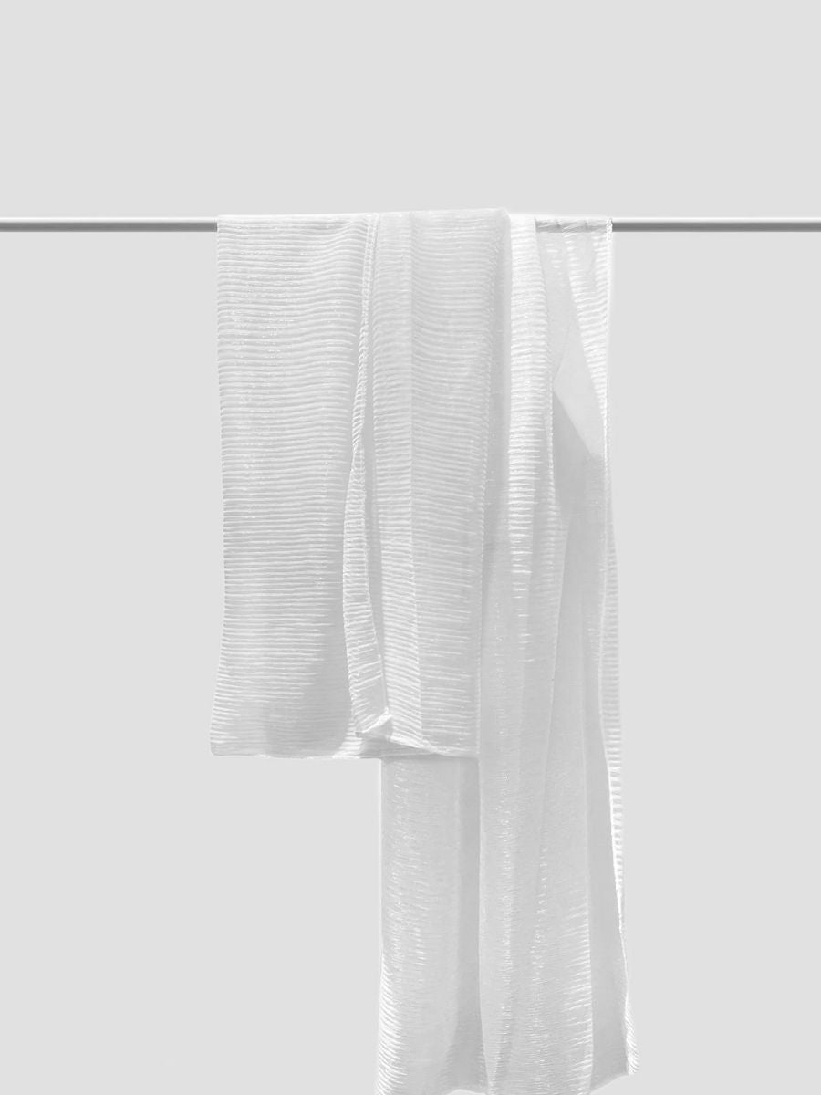 Plain Shimmer Metallic Scarf