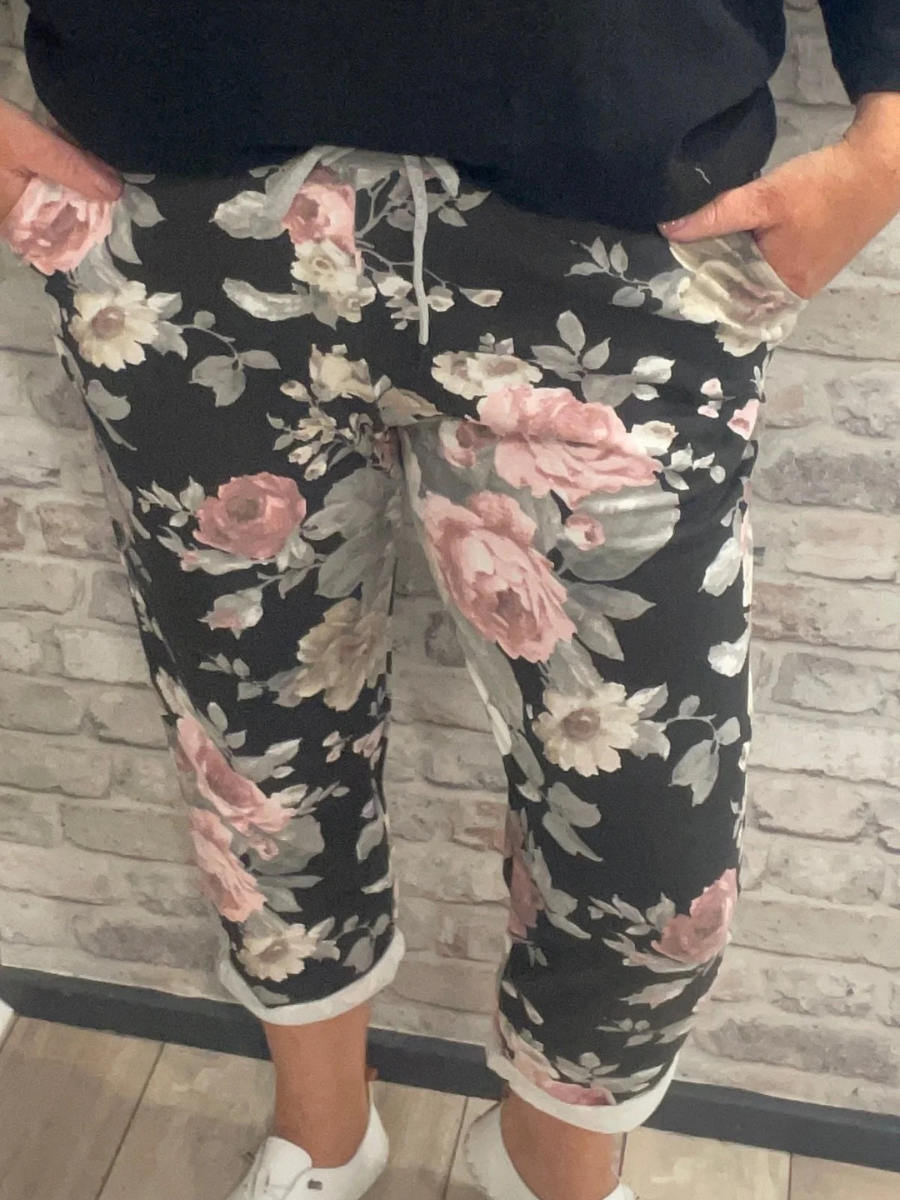 Cotton Trouser - Rose