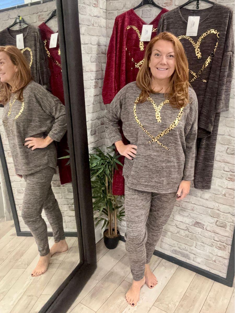 Animal Heart Lounge Set