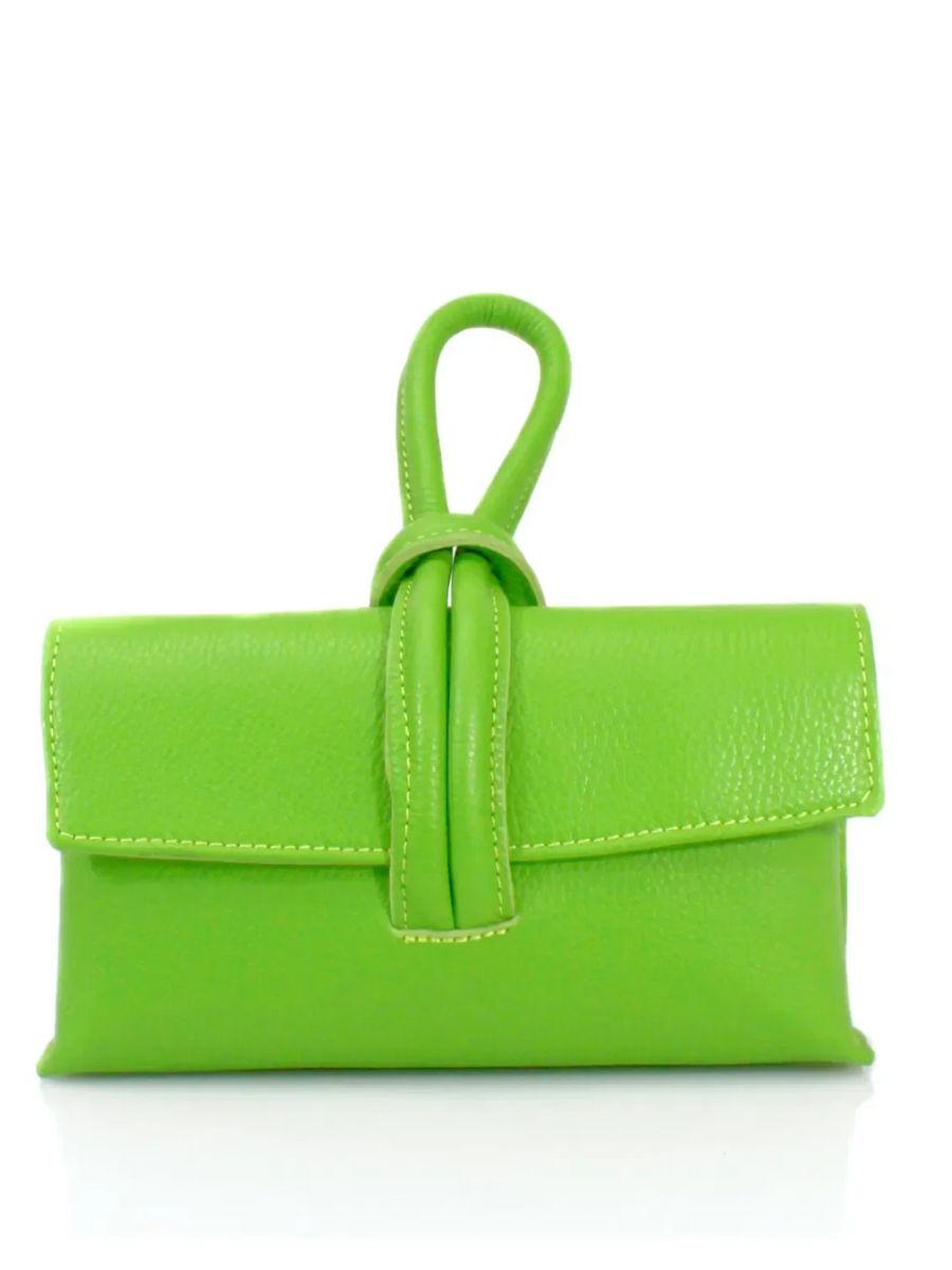 Loop Handle Leather Bag