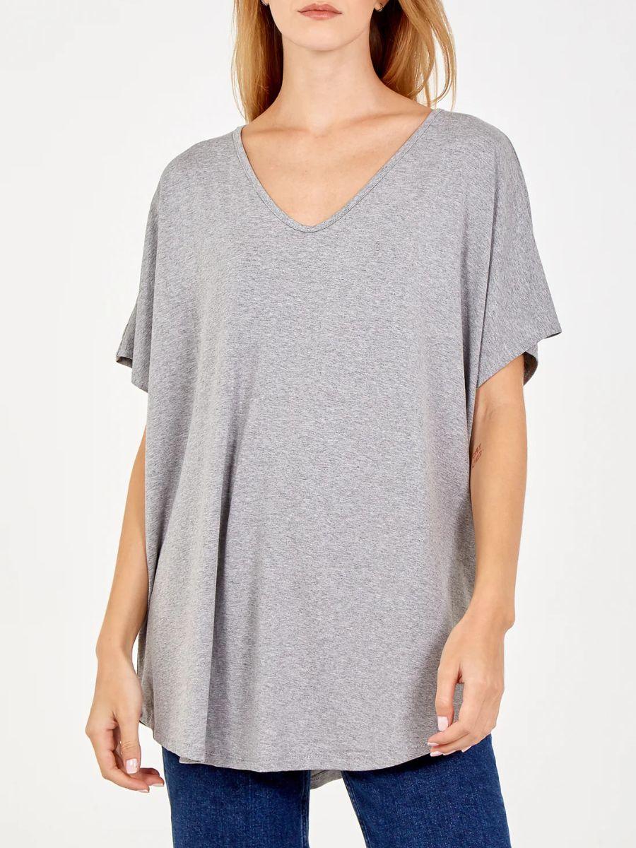 Soft VNeck Plain T-Shirt