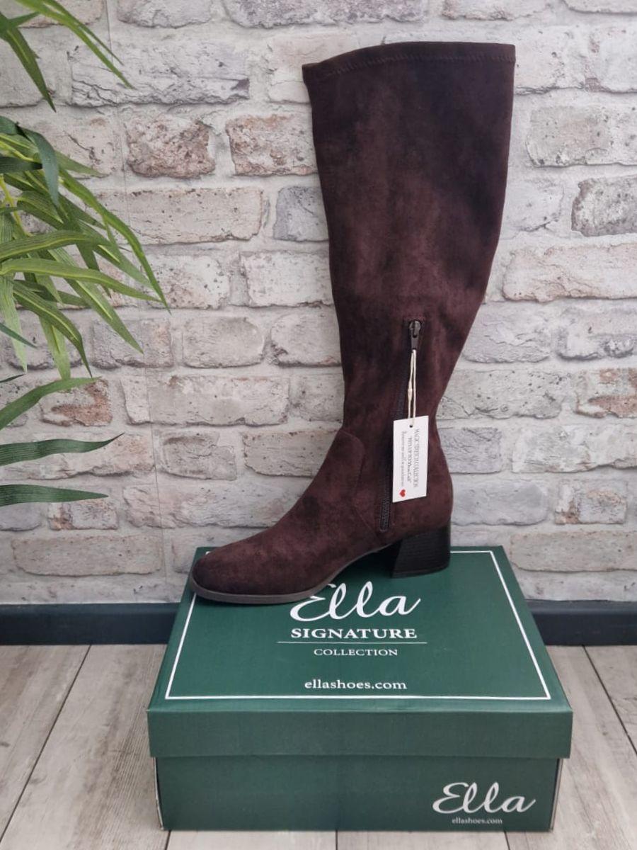 Maddie Brown Knee High Boots