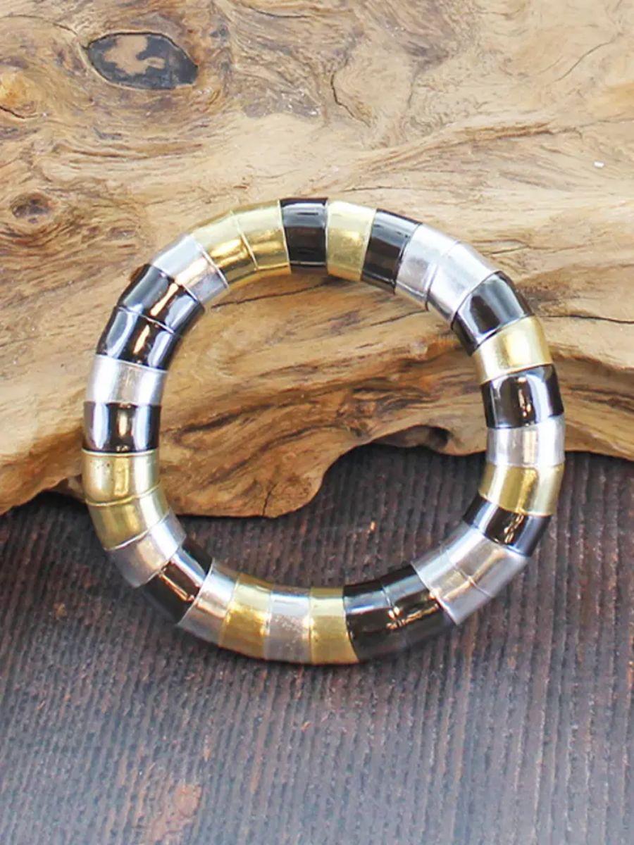 Elasticated Snake Bracelet