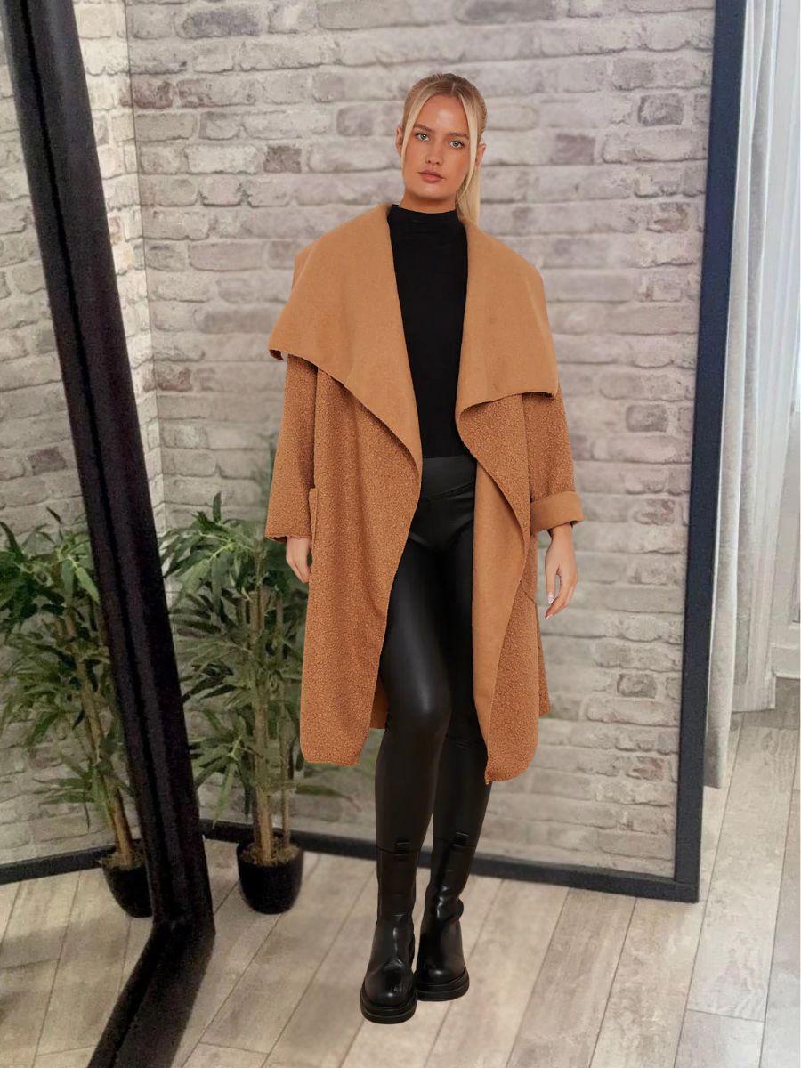 Waterfall Teddy Coat