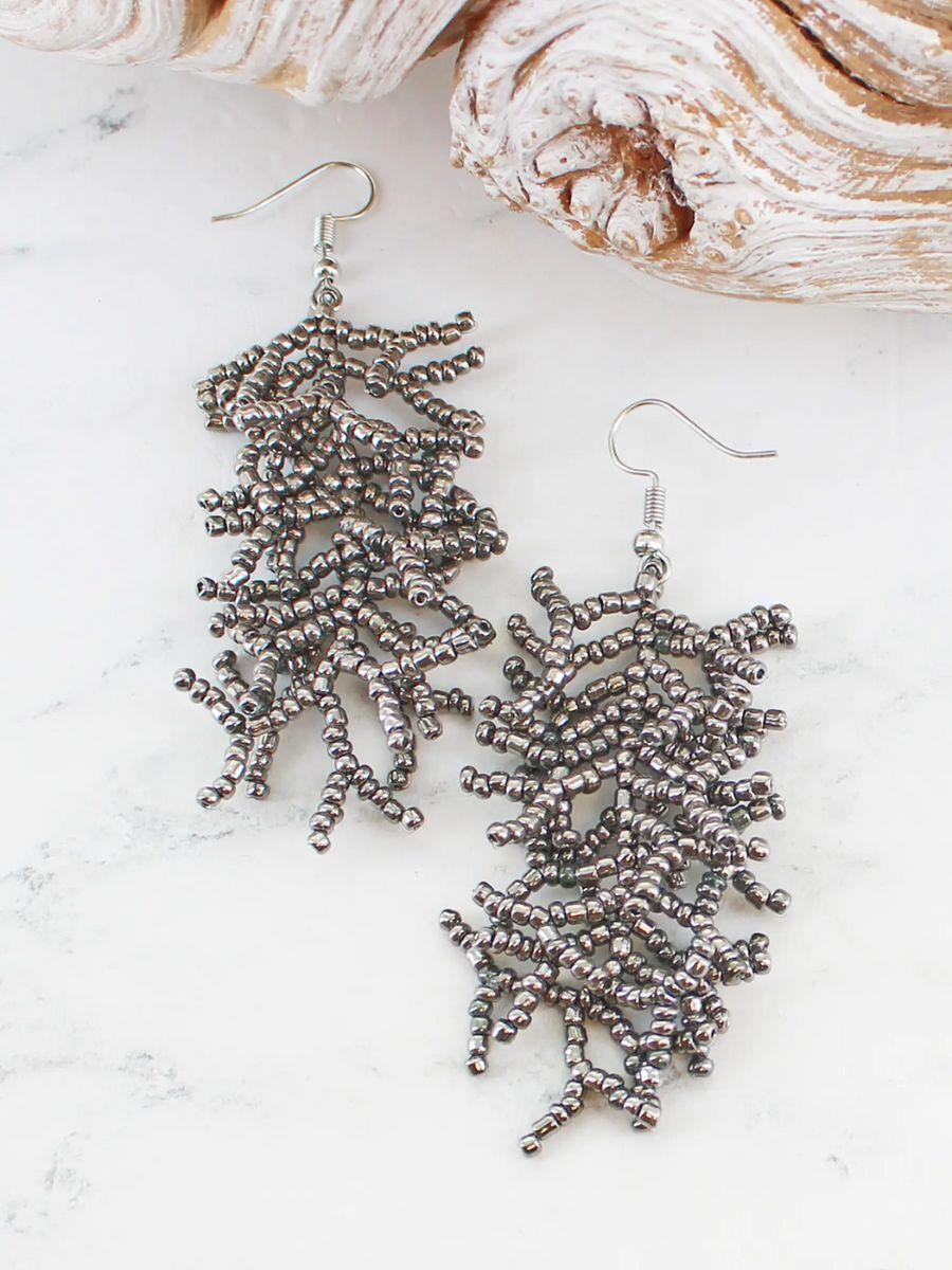 Beaded Drop Earrings