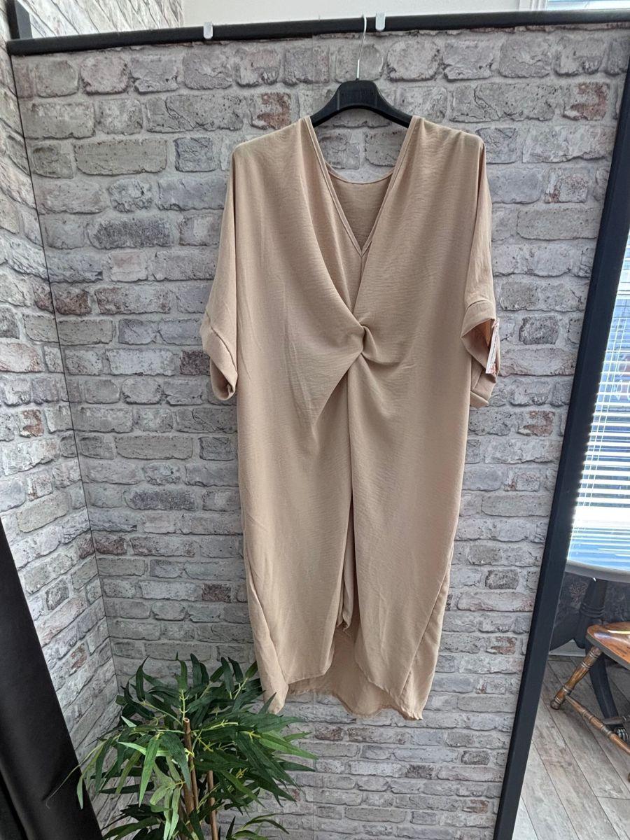 Plain Twist Knot Dress