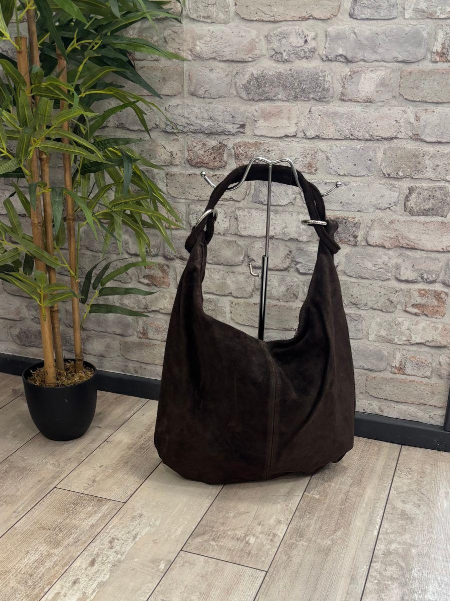 Suede Shoulder Bag
