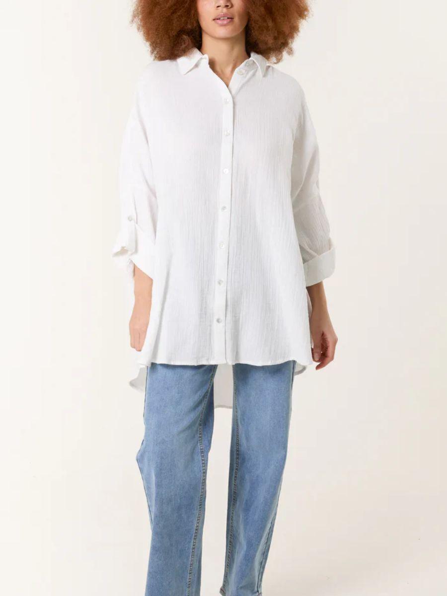 Cheesecloth Hi Low Shirt