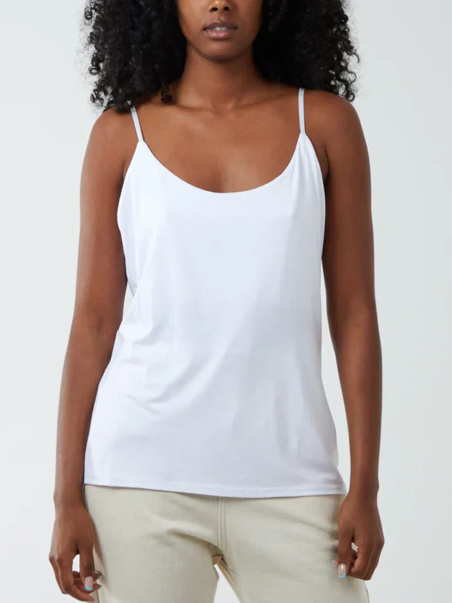 Lined Adjustable Cami Vest