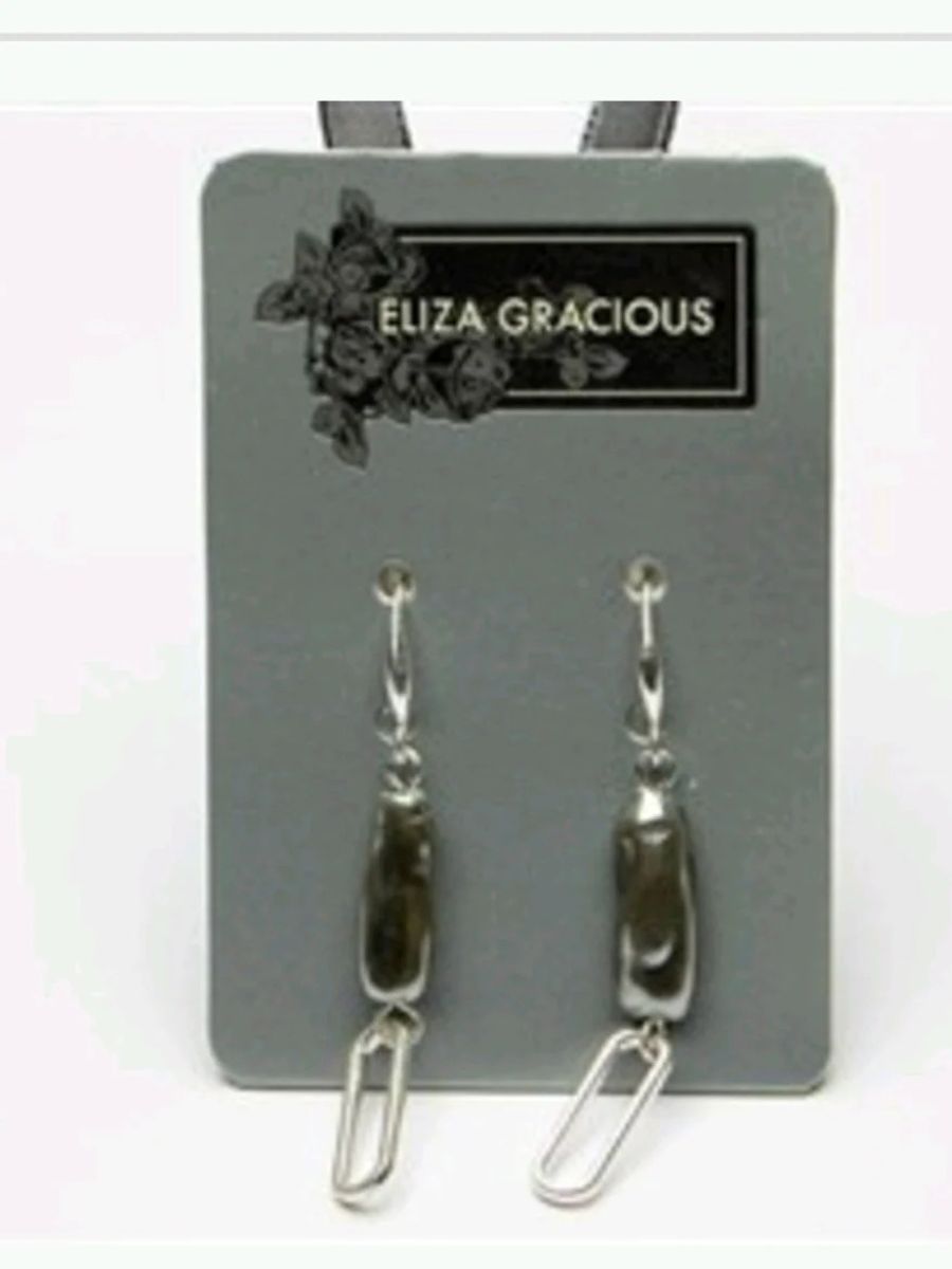 Pearlised Bead Fish Hook Earrings
