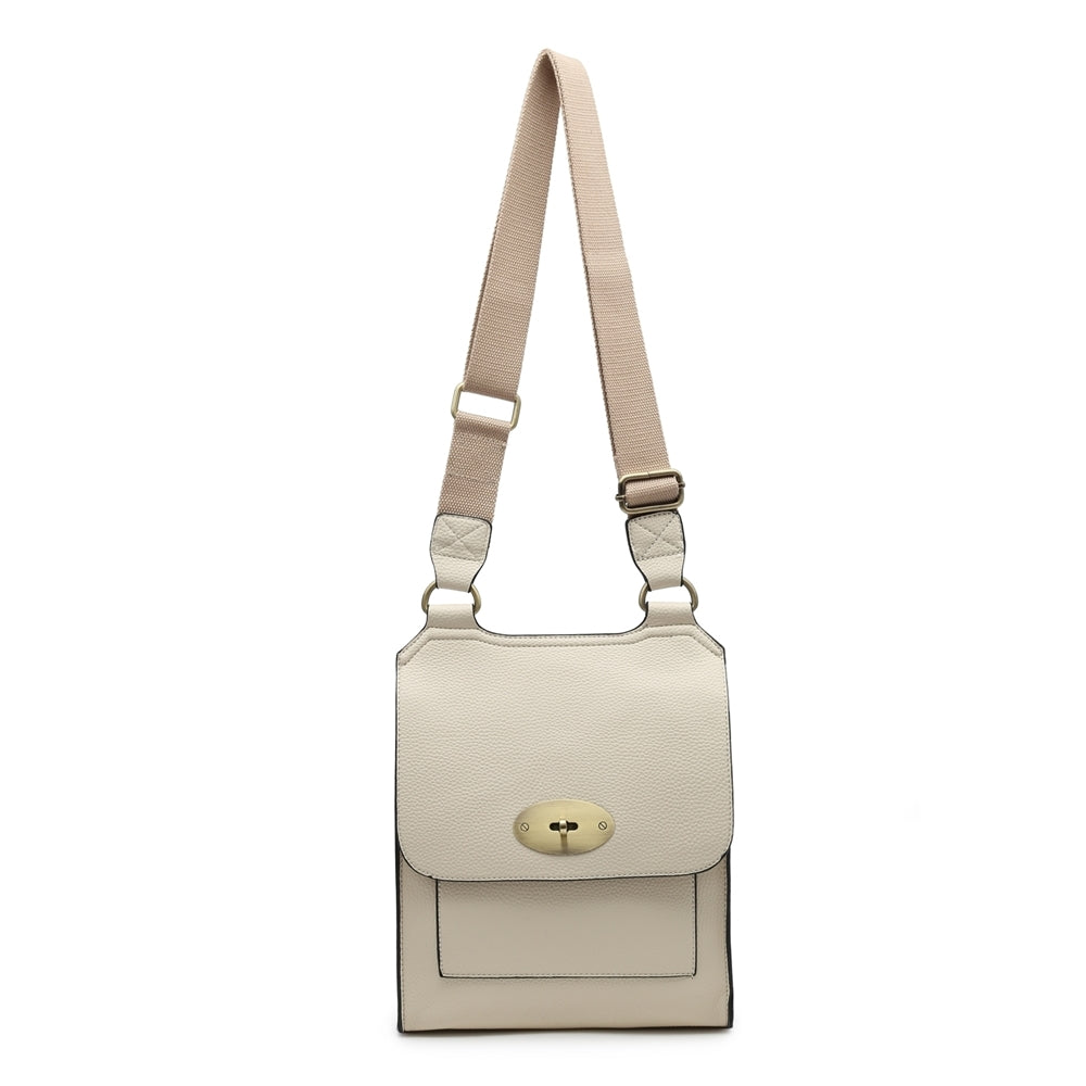 Messenger Crossbody Bag - Adjustable Strap and Sleek Design