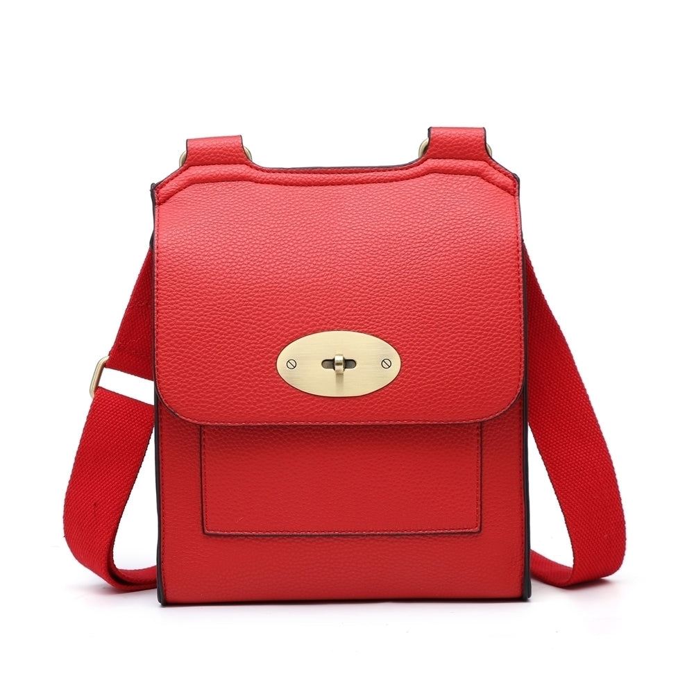 Messenger Crossbody Bag - Adjustable Strap and Sleek Design