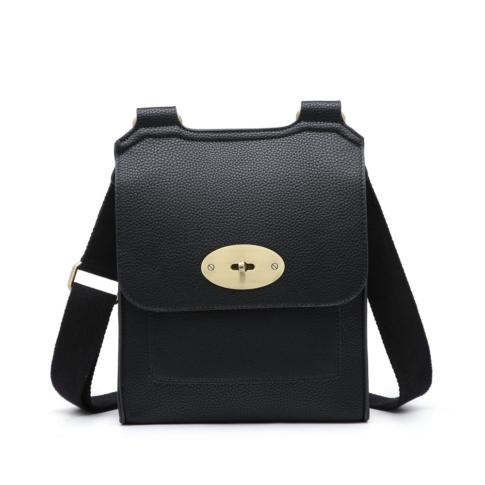 Messenger Crossbody Bag - Adjustable Strap and Sleek Design