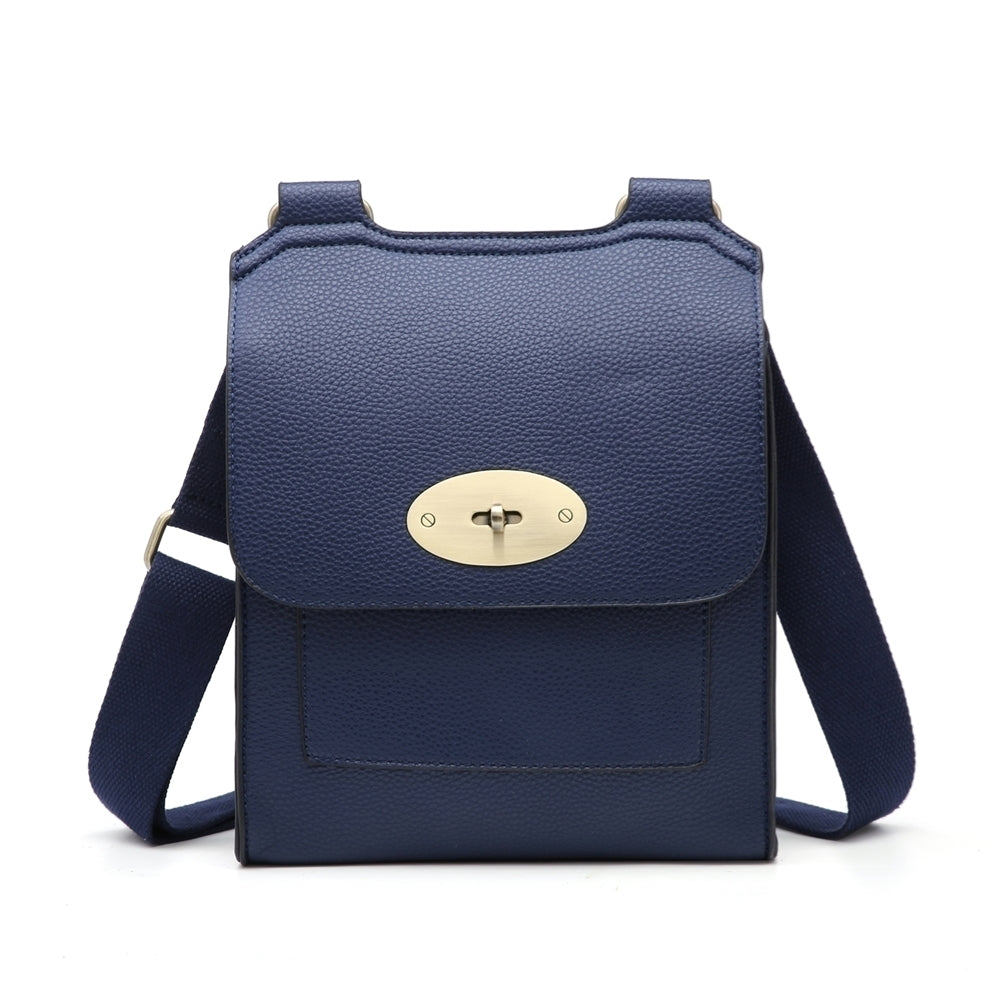 Messenger Crossbody Bag - Adjustable Strap and Sleek Design
