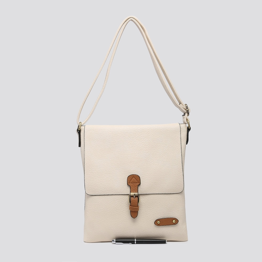 Soft Touch Crossbody Bag - Adjustable Extra Long Strap