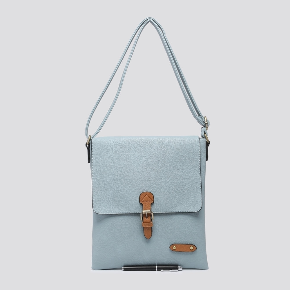 Soft Touch Crossbody Bag - Adjustable Extra Long Strap
