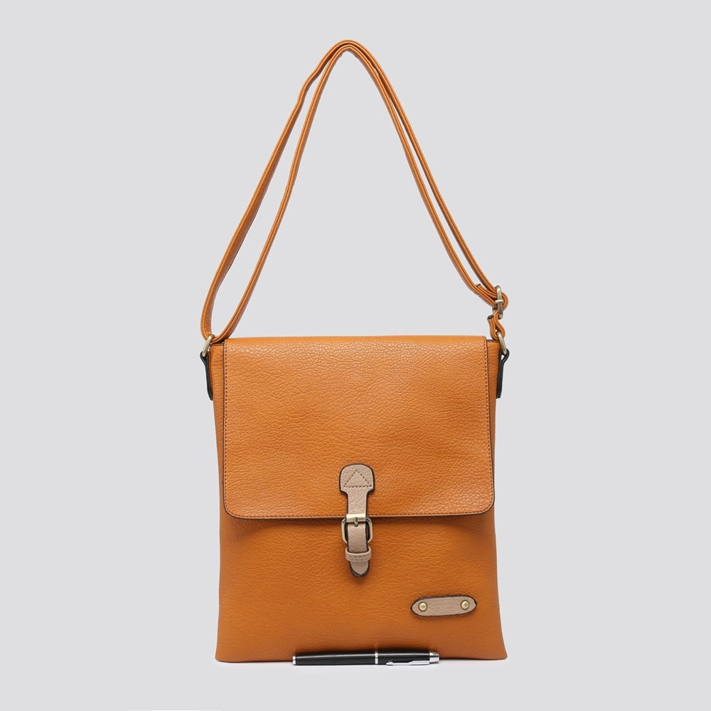 Soft Touch Crossbody Bag - Adjustable Extra Long Strap