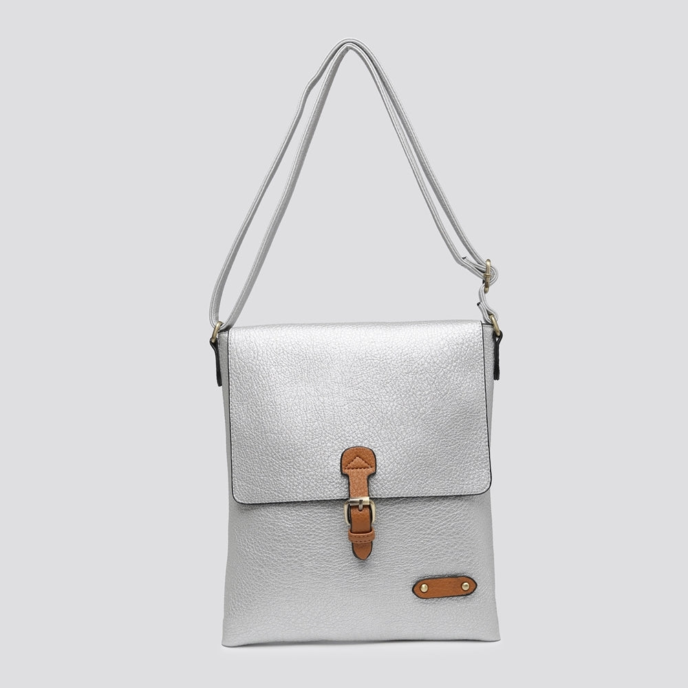Soft Touch Crossbody Bag - Adjustable Extra Long Strap