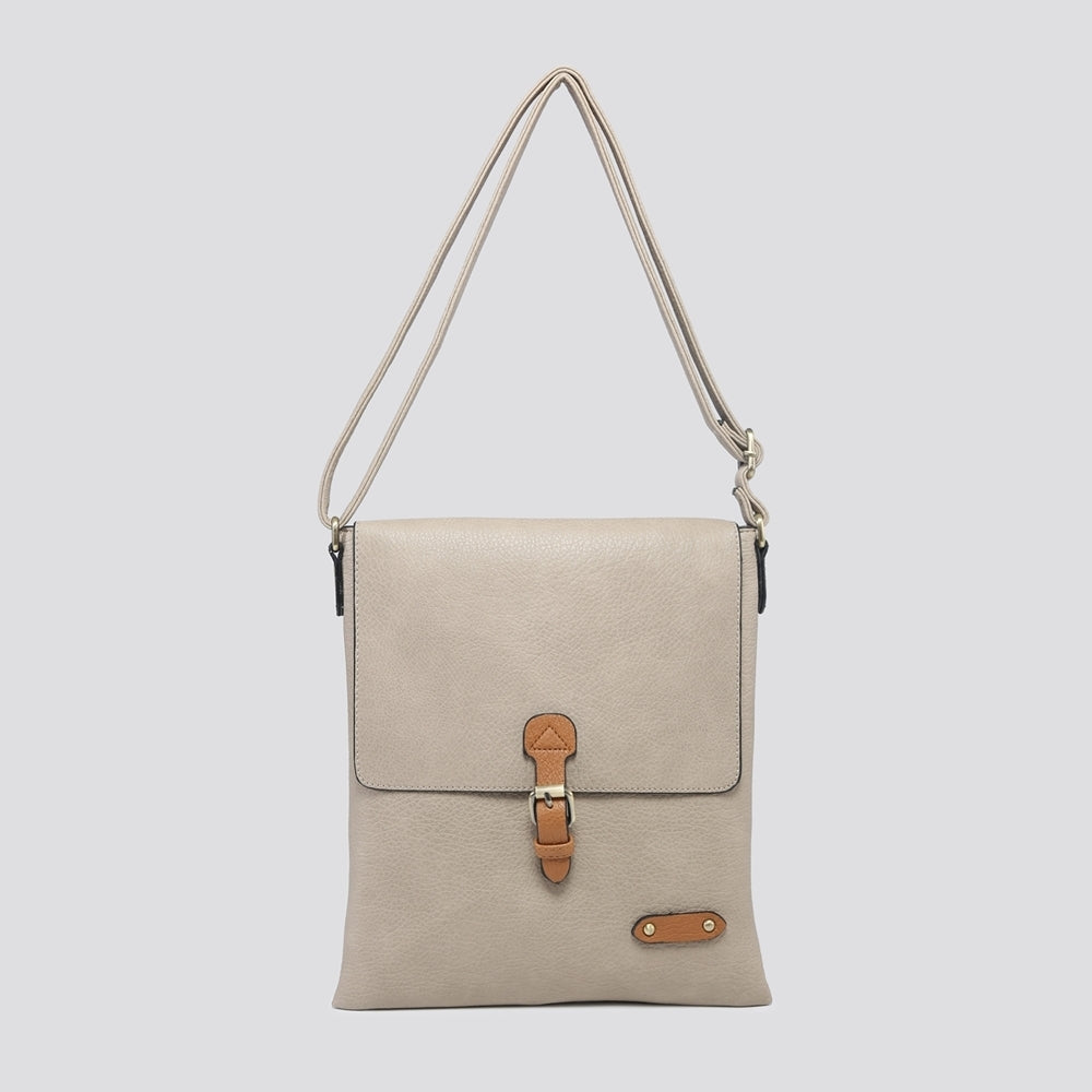 Soft Touch Crossbody Bag - Adjustable Extra Long Strap