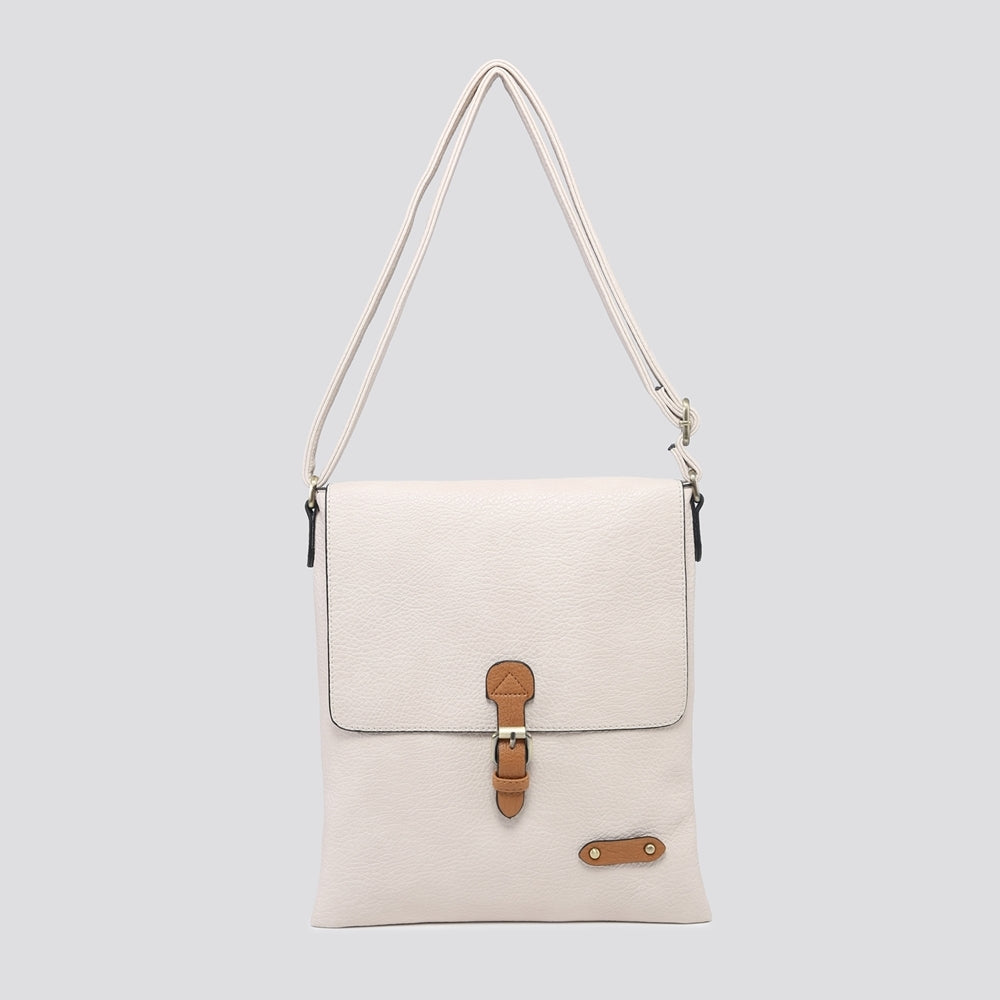 Soft Touch Crossbody Bag - Adjustable Extra Long Strap