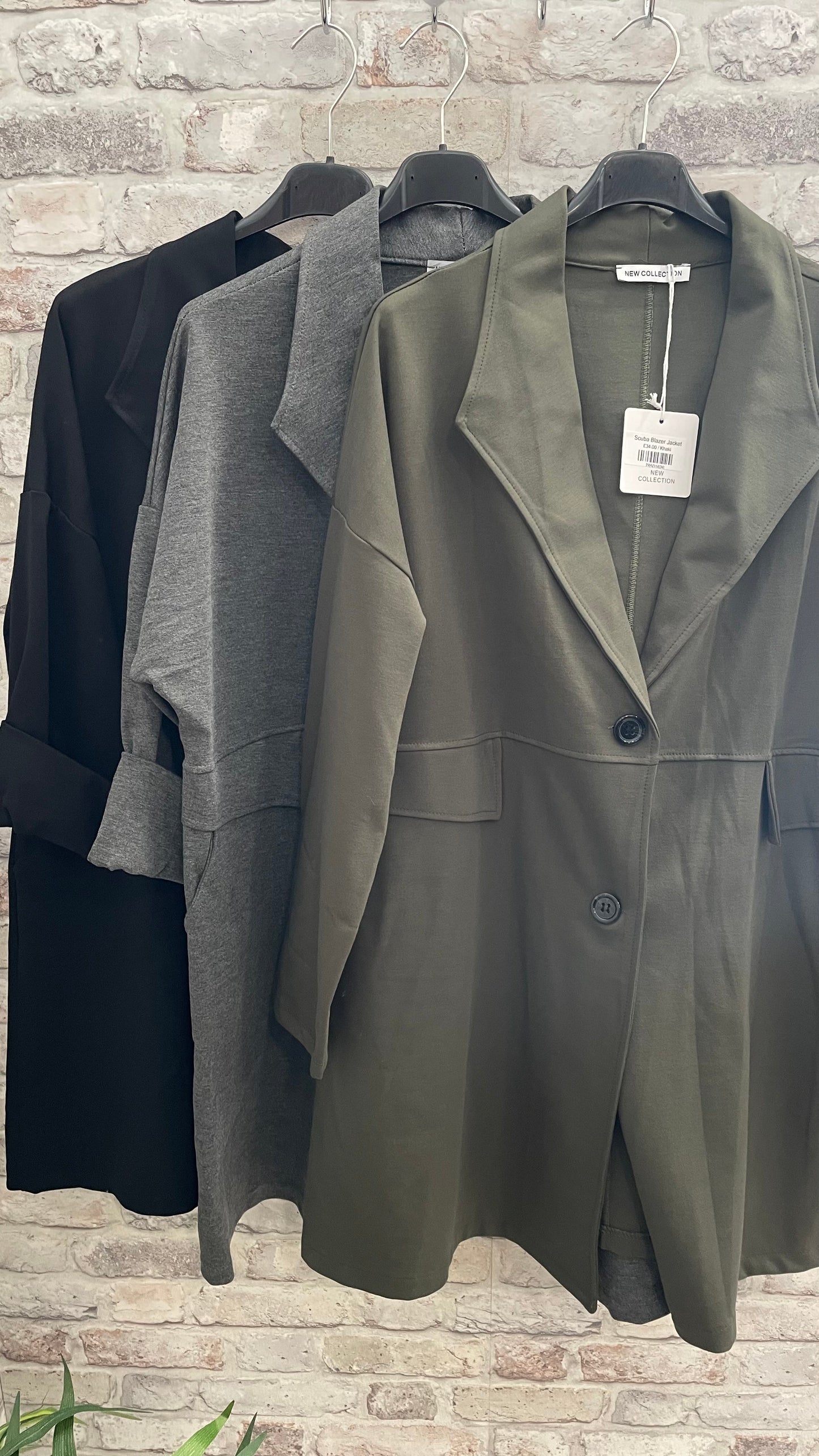 Scuba Blazer Jacket - Stylish Italian Made Blazer for All Occasions