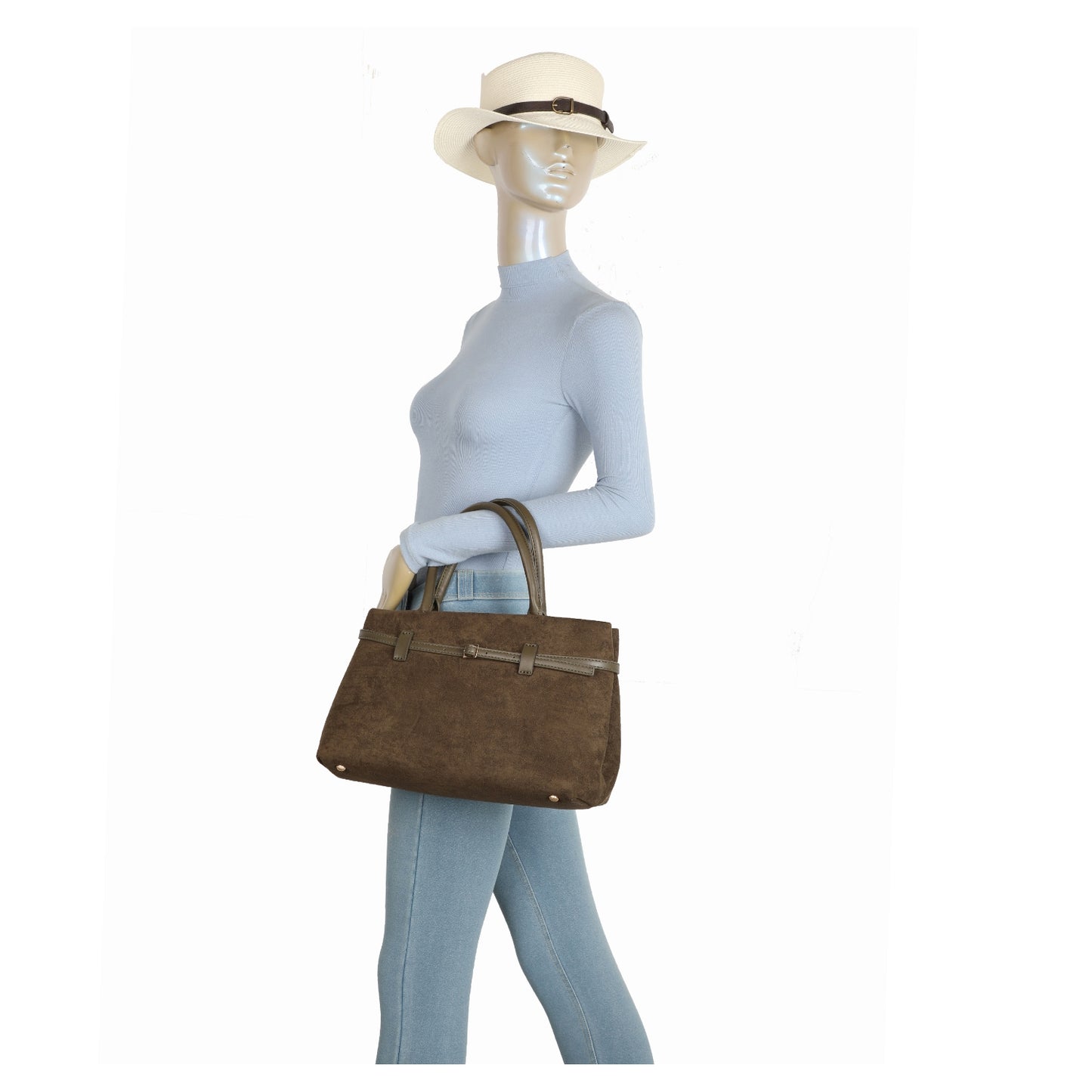 Suede Effect Grab Bag