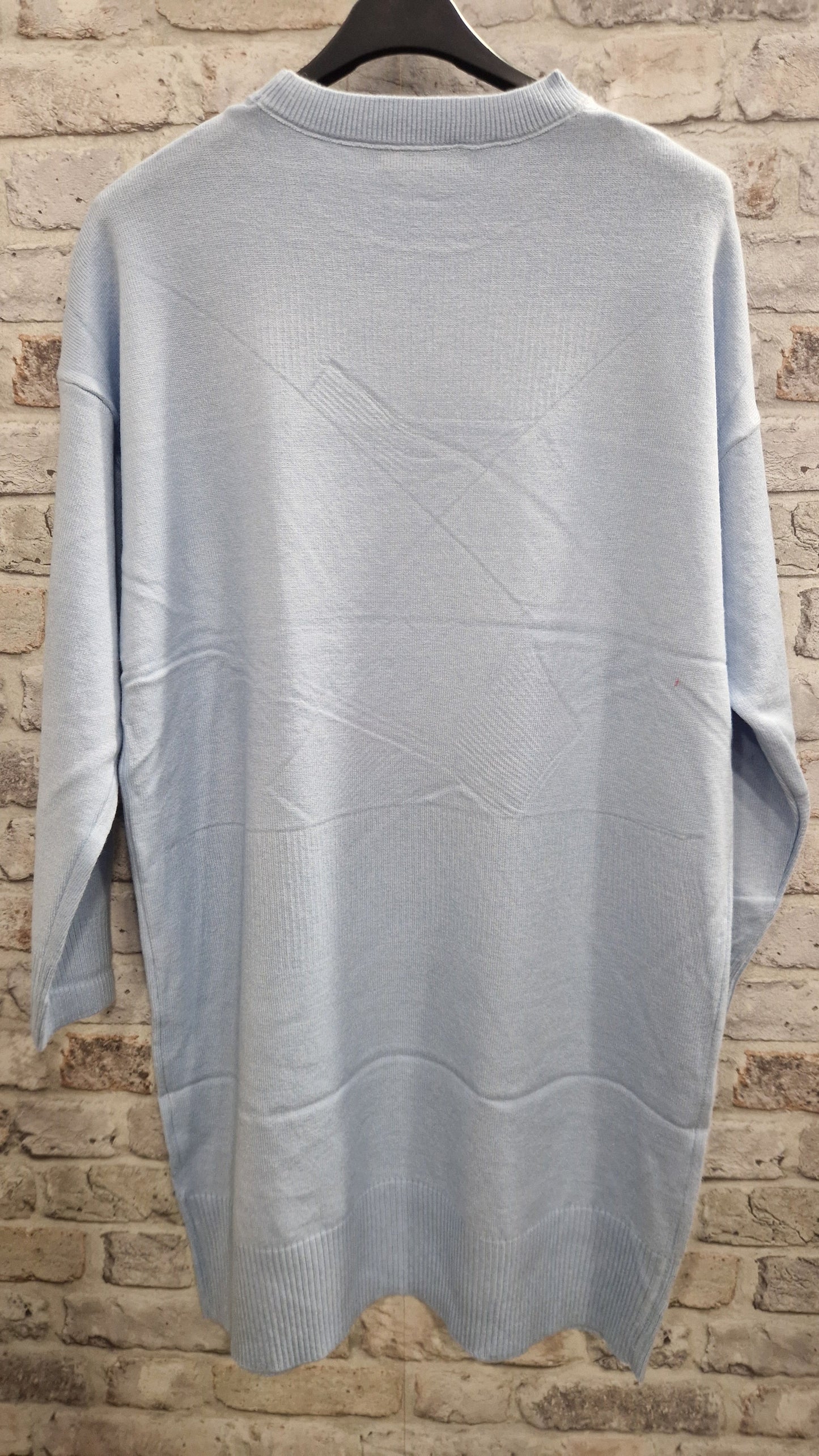 Sequin Detail Jumper Dress - All Over Sequin Detail to Front