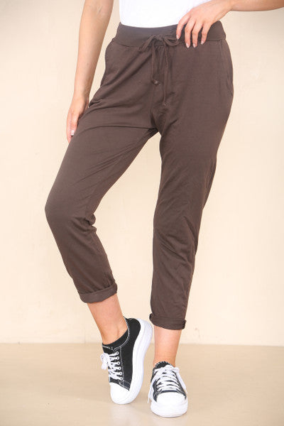 Jogging Trousers on model - Cotton Comfort Style in 2 Sizes