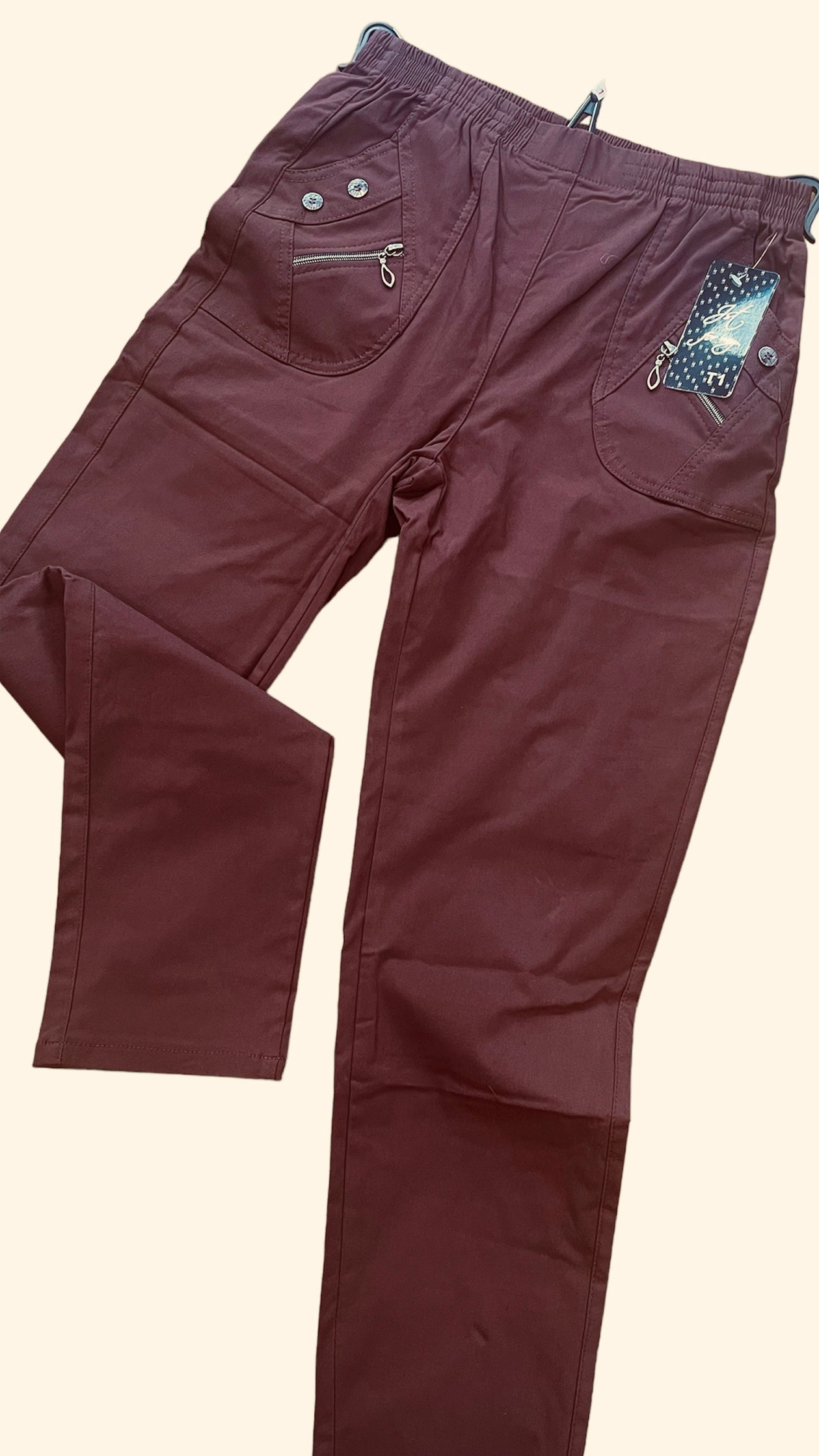 Fleece Lined Stretch Trousers for Winter Warmth & Comfort