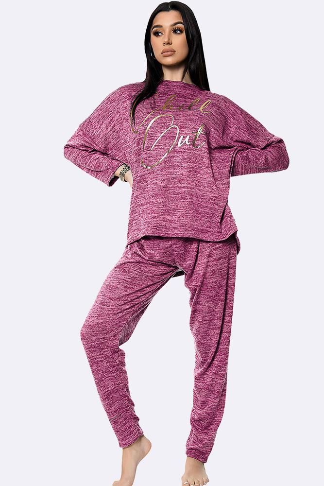 Chill Out Lounge Set - Metallic slogan to the front
