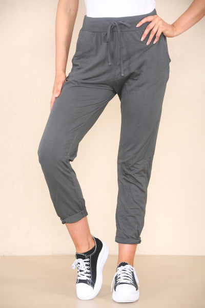 Jogging Trousers on model - Cotton Comfort Style in 2 Sizes