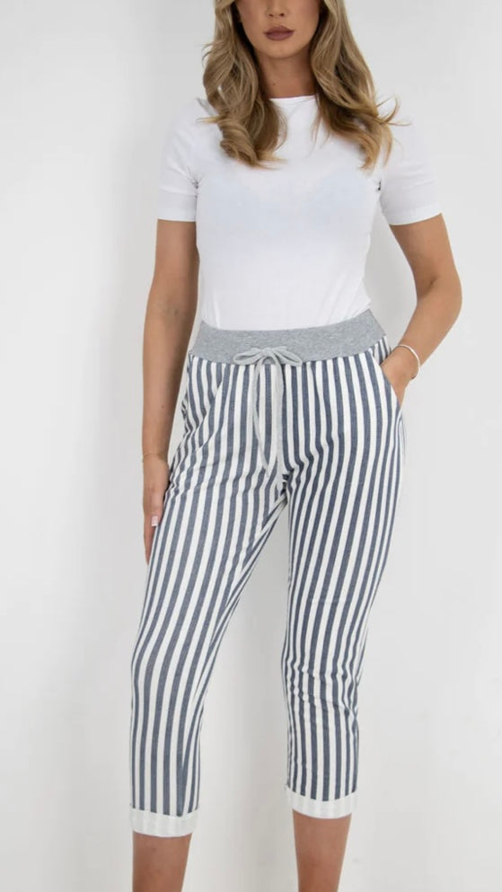 Cotton Trouser - Stripe