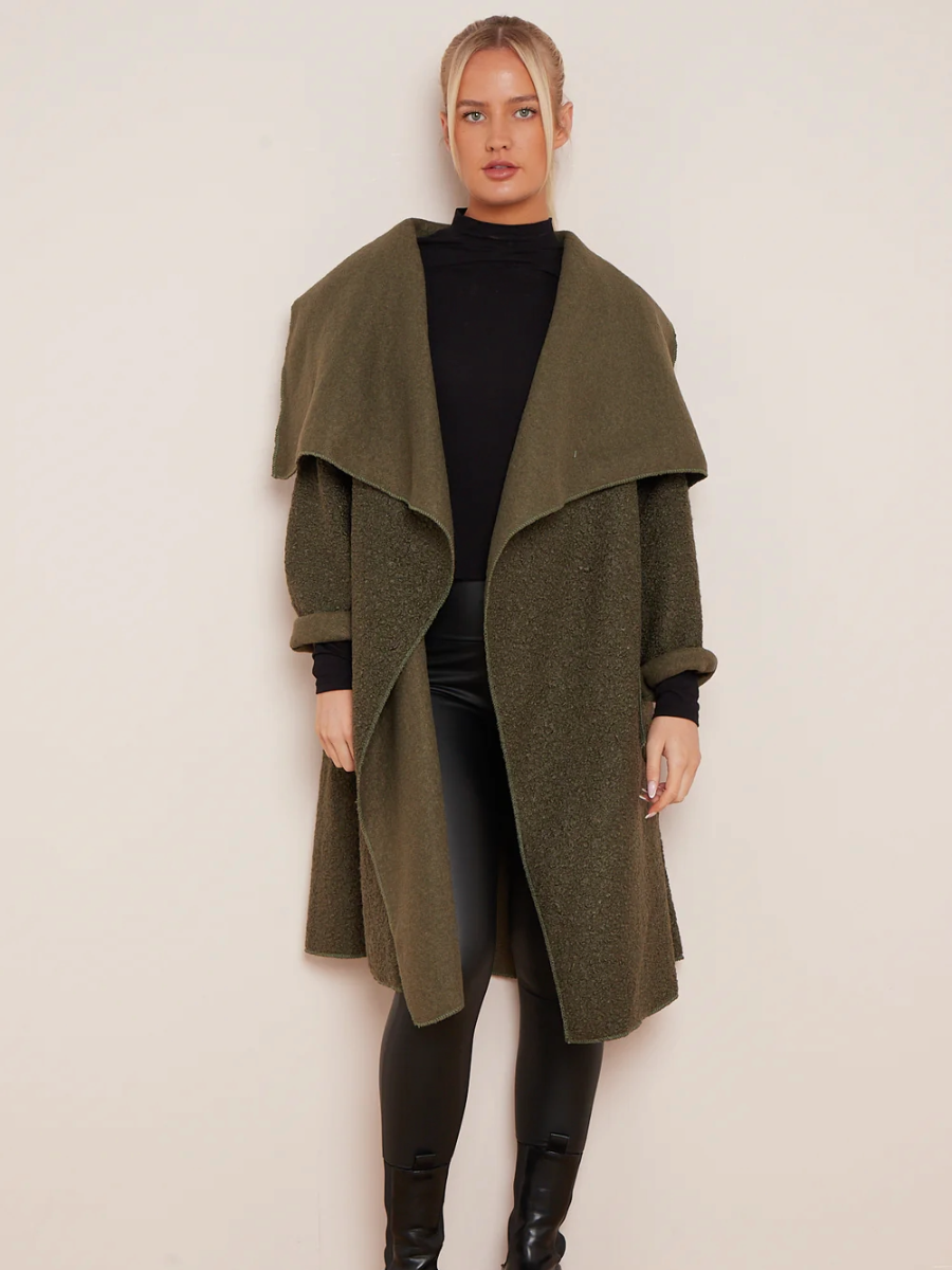 Waterfall Teddy Coat - Cozy and Stylish Outerwear