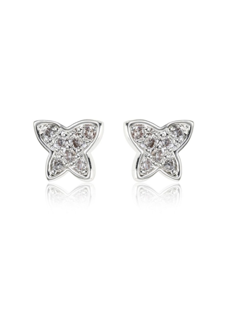 Star Diamante Stud Earrings - Suitable for smaller ears due to their size.